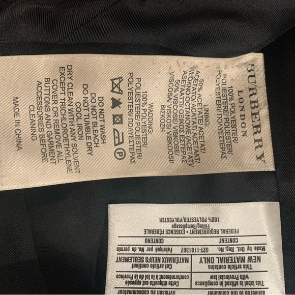 Burberry London jacket USA 12 ITA 46 black - Picture 3 of 15